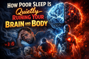 How Poor Sleep Is Quietly Ruining Your Brain and Body (And You Don’t Even Notice It)